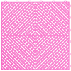 Podłoga modułowa Bubblegum Pink 40x40cm