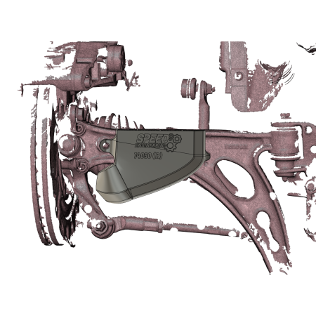 Zestaw do chłodzenia hamulców VW Golf 6R / Scirocco R