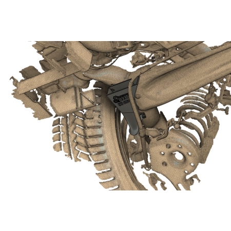 Zestaw do chłodzenia hamulców Civic Type R FK2, komplet oś przednia + oś tylna