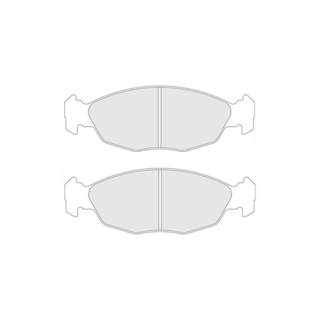 Klocki Carbone Lorrain Citroen Saxo VTS 16v Przód RC6