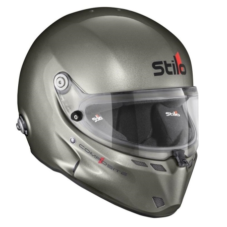 Kask Stilo ST6 Rally Composite Interkom Srebrny FIA 8859-2018