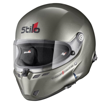 Kask Stilo ST6 F Composite Turismo Srebrny FIA 8859-2024