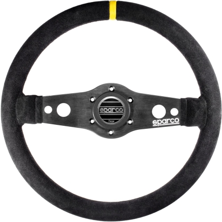 Kierownica Sparco R215 skóra 350/0 mm płaska