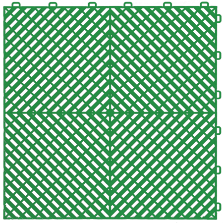 Podłoga modułowa Forrest Green 40x40cm