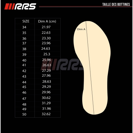 RRS Buty FIA 8856-2018 Czarne