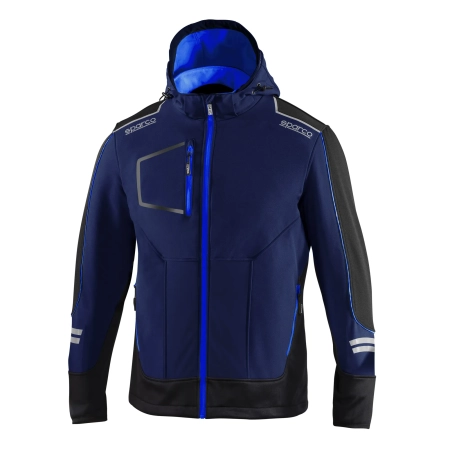 Bluza SPARCO Tech Hooded Full-zip Teamwork