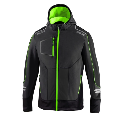 Bluza SPARCO Tech Hooded Full-zip Teamwork