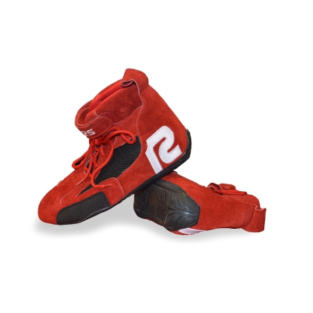 RRS Racing Czerwone buty zamszowe