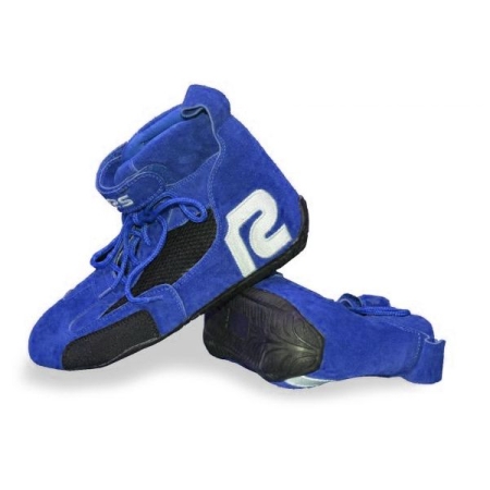 RRS Racing Niebieskie buty zamszowe